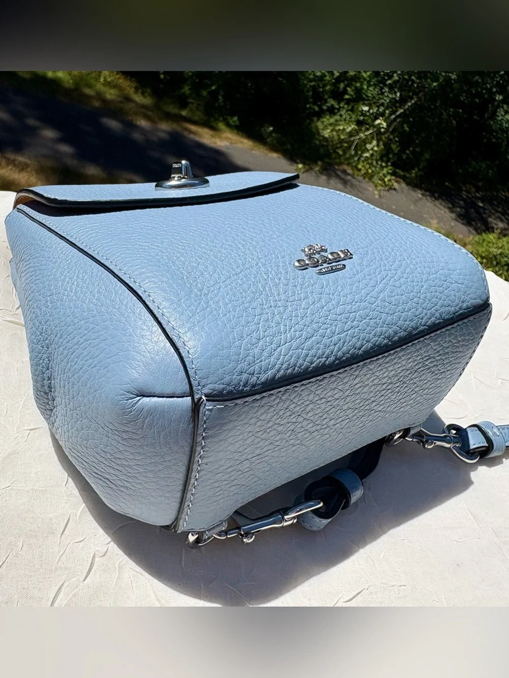 COACH Convertible Backpack In Cornflower Blue C5677